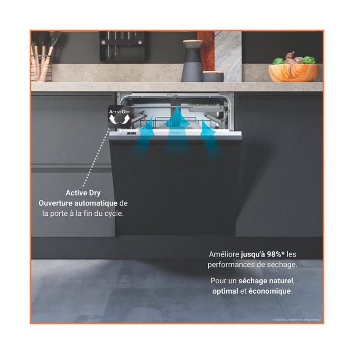 lave vaisselle tout intégrable hotpoint ha3ib14bn7a0s – 14 couverts, 41 db lave vaisselle tout intégrable hotpoint ha3ib14bn7a0s – 14 couverts, 41 db